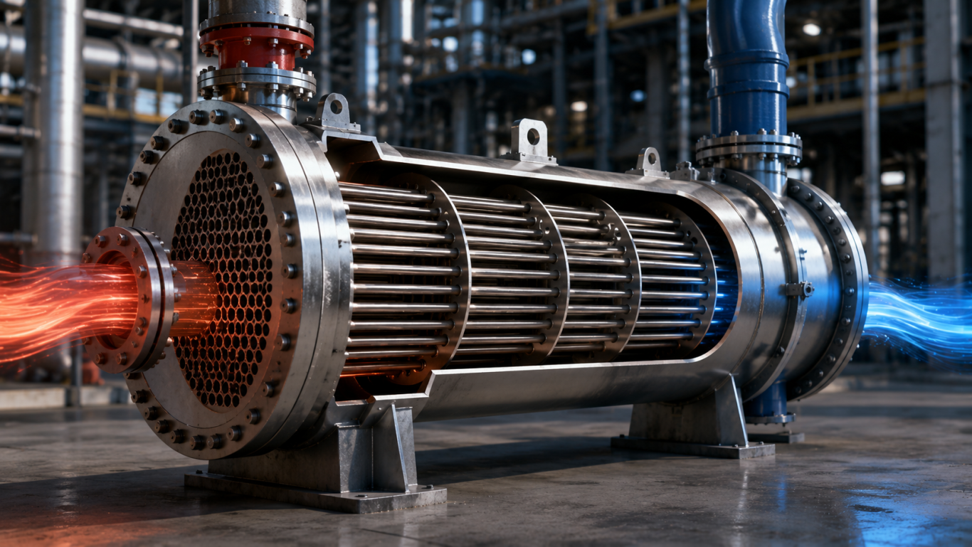 Shell & Tube Eşanjör Nedir?